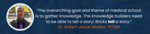 A quote from Jason Walker at PCOM about how Rx Bricks changed his teaching.