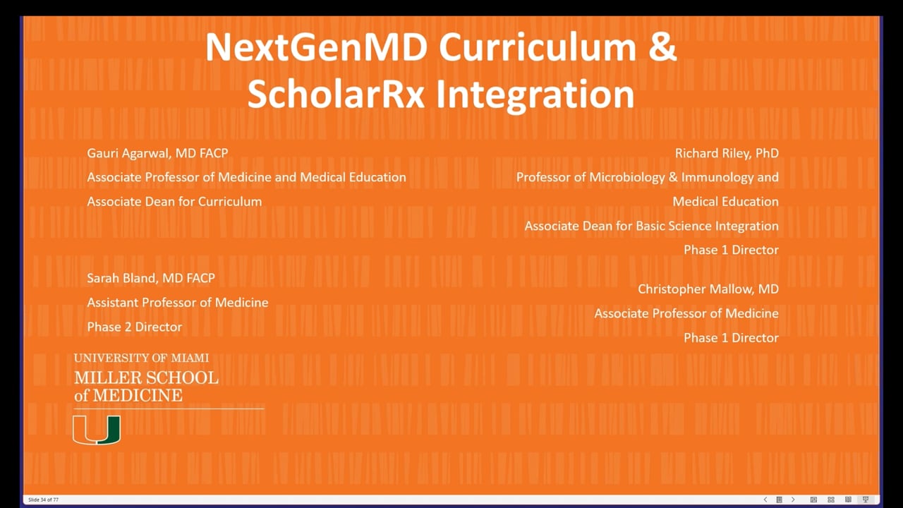 NextGenMD Curriculum & ScholarRx Integration | ScholarRx