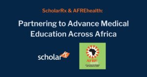 AfreHealth and ScholarRx partnership